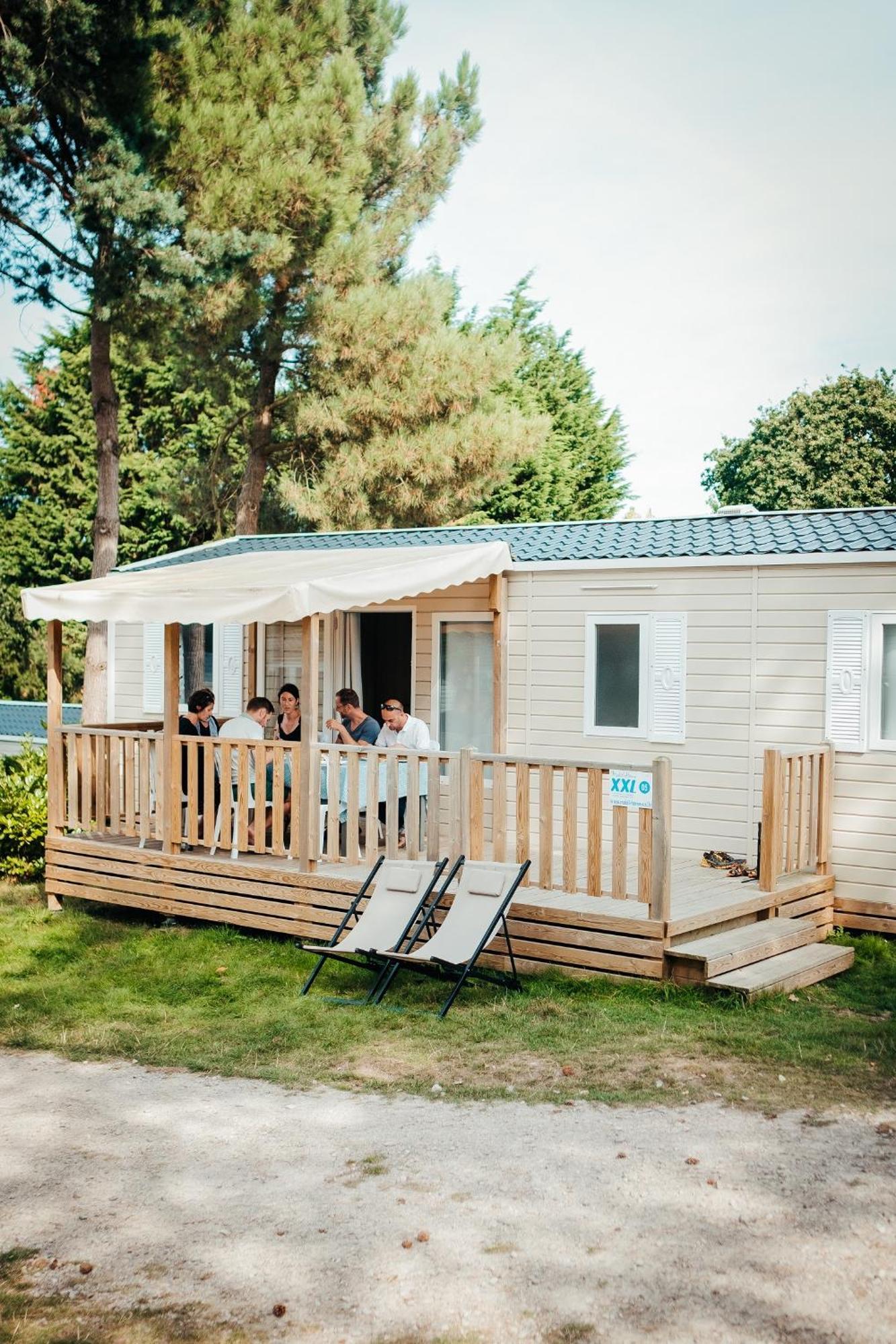 Mobil Home Xxl 4 Chambres - Medrose Camping Saint-Thomé Exterior photo